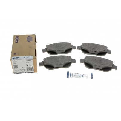 Тормозные колодки передние (до 10.2005 г.в, усиленная ходовая часть, тип BOSCH) Fiat Doblo 2001-2005 182011 ICER (Испания)