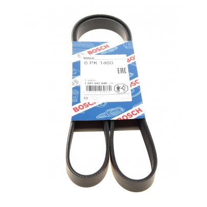 Ремень генератора (без кондиционера) Ford Connect 1.8TDCi / 1.8Di 2002-2013 1987947948 BOSCH (Германия)