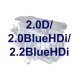 Масляный фильтр на Fiat Ducato II / Фиат Дукато 2 / Citroen Jumper II / Ситроен Джампер 2 / Peugeot Boxer II / Пежо Боксер 2 2.0D / 2.0 BlueHDi / 2.2 BlueHDi 2006-