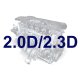 Ремни генератора на Fiat Ducato II 2.0D / 2.3D 2006- / Фиат Дукато 2 2.0D / 2.3D 2006-