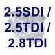 Топливный фильтр на Volkswagen LT 2.5SDI / 2.5TDI / 2.8TDI 1996-2006 / Фольксваген ЛТ 2.5SDI / 2.5TDI / 2.8TDI 1996-2006