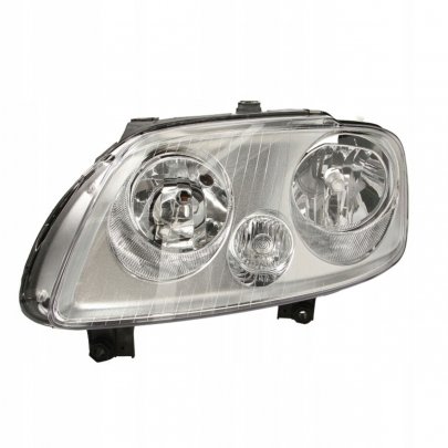 Фара передняя левая (тип ламп: H1 / H7) VW Caddy III 2004-2010 20-0760-25-2 TYC (Тайвань)