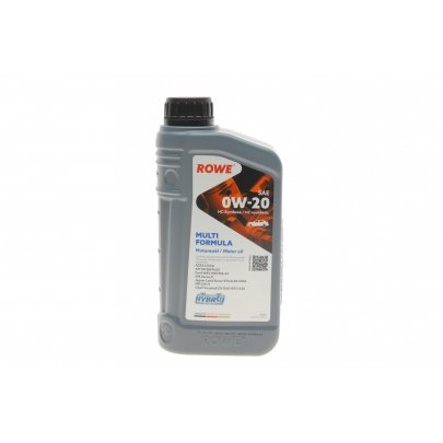 Синтетическое моторное масло 0W20 HIGHTEC MULTI FORMULA (1L) (MB 229.71/GM dexos D) 20202-0010-99 ROWE (Германия)