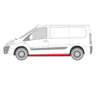 Ремонтна частина порога лівий (коротка база) Fiat Scudo II / Citroen Jumpy II / Peugeot Expert II 2007- 2035011 KLOKKERHOLM (Данія)