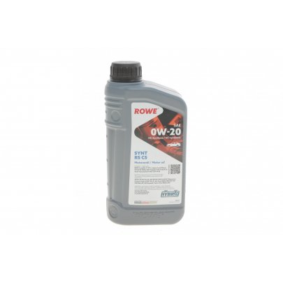 Синтетичне моторне масло 0W20 HIGHTEC SYNT RS C5 (1L) (MB 229.72/Ford WSS-M2C947-A/B1/Ford WSS-M2C962-A1) 20379-0010-99 ROWE (Німеччина)