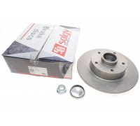 Гальмівний диск задній (260х8мм) Renault Megane 3 / Рено Меган 3 2008-2016 208035 SOLGY (Іспанія)