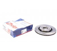 Тормозной диск передний вентилируемый (266x22mm) Peugeot Partner / Citroen Berlingo 1996-2011 208044 SOLGY (Испания)