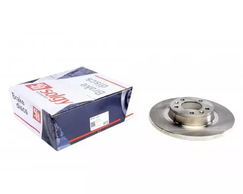Тормозной диск задний Fiat Scudo II / Citroen Jumpy II / Peugeot Expert II 2007- 208068 SOLGY (Испания)