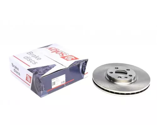 Тормозной диск передний (281x26мм) Fiat Scudo / Citroen Jumpy / Peugeot Expert 1995-2006 208101 SOLGY (Испания)