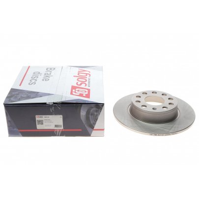 Тормозной диск задний (272х10mm) VW Caddy IV 2015- 208134 SOLGY (Испания)