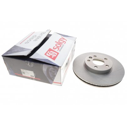 Тормозной диск передний (300x26mm) Volkswagen Sharan / Фольксваген Шаран 1995-2010 208143 SOLGY (Испания)