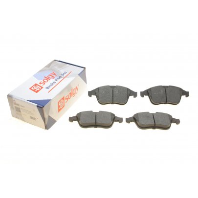 Гальмівні колодки передні (63мм, 68мм) Renault Scenic 3 / Рено Сценік 3 2009-2016 209141 SOLGY (Іспанія)