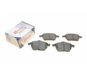 Тормозные колодки передние с датчиком (R16, 161.4x72.8x19.6mm) VW T4 00-03 209142 SOLGY (Испания)