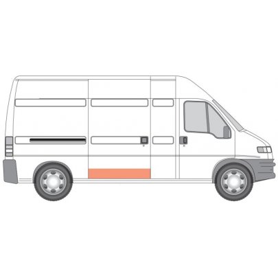 Ремонтна частина дверей праворуч (внутрішня) Fiat Ducato / Citroen Jumper / Peugeot Boxer 1994- 2092172 KLOKKERHOLM (Данія)