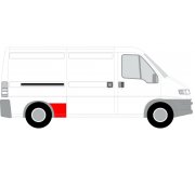 Ремонтна частина крил ззаду праворуч (коротка база) Fiat Ducato / Citroen Jumper / Peugeot Boxer 1994- 2092602 KLOKKERHOLM (Данія)