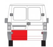 Ремонтна частина задніх дверей ліворуч Fiat Ducato / Citroen Jumper / Peugeot Boxer 1994-2006 2092153 KLOKKERHOLM (Данія)