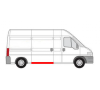 Ремонтная часть порога слева (11см/140см) Fiat Ducato / Citroen Jumper / Peugeot Boxer 1994-2006 2092002 KLOKKERHOLM (Дания)