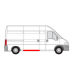 Ремонтная часть порога слева (11см/140см) Fiat Ducato / Citroen Jumper / Peugeot Boxer 1994-2006 2092002 KLOKKERHOLM (Дания) - Фото №1