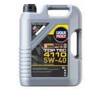 Синтетичне моторне масло 5W40 TOP TEC 4110 5L (BMW LL-04 / MB 229.31 / MB 229.51 / MB 229.52 / VW 511.00) 21479 LIQUI MOLY (Німеччина)