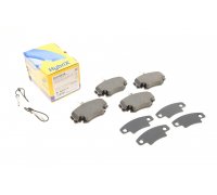 Тормозные колодки передние (для диска D=238, 259mm) Renault Logan / Dacia Logan 2004-2013 22-0120-0K METELLI (Италия)