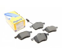 Тормозные колодки передние (R16, PR= D3A, M3L, MC0, MG8) Volkswagen Sharan / Фольксваген Шаран 1995-2010 0986424777 BOSCH (Германия)