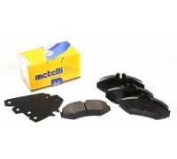 Тормозные колодки передние без датчика (система BOSCH) MB Vito 638 1996-2003 22-0573-0 METELLI (Италия)