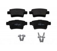 Тормозные колодки задние без датчика Citroen C4 Picasso / Ситроен C4 Пикассо 2006-2013 221957 NK (Дания)