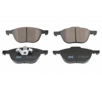 Гальмівні колодки передні (155х62х18мм) Ford Focus 3 / Форд Фокус 3 2011-2018 222561 NK (Данія)