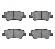 Тормозные колодки задние без датчика (109.3х53.4х17.7mm) VW Caddy III 04- 2247101 NK (Дания)