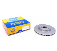 Тормозной диск передний вентилируемый (284x22mm) Citroen Nemo / Peugeot Bipper / Fiat Fiorino II 2008- 23-0183C METELLI (Италия)