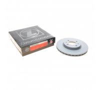 Тормозной диск передний вентилируемый (257x22mm) Citroen Nemo / Peugeot Bipper / Fiat Fiorino II 2008- 230.2365.20 ZIMMERMANN (Германия)