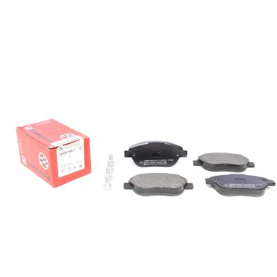 Тормозные колодки передние (до 10.2005 г.в, усиленная ходовая часть, тип BOSCH) Fiat Doblo 2001-2005 23600.190.1 ZIMMERMANN (Германия)