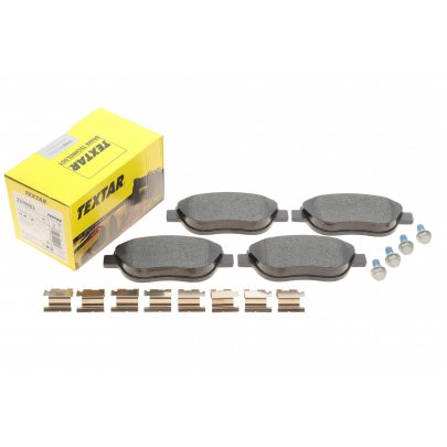 Тормозные колодки передние (до 10.2005 г.в, усиленная ходовая часть, тип BOSCH) Fiat Doblo 2001-2005 2370803 TEXTAR (Германия)