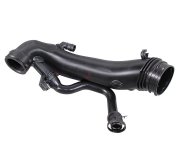 Патрубок интеркулера левый Citroen C4 Picasso / Ситроен C4 Пикассо 1.6 (бензин) 2006-2013 2388096 METZGER (Германия)