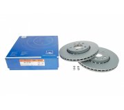 Тормозной диск передний (296х26мм) Renault Megane 3 / Рено Меган 3 2008-2016 24.0126-0158.1 ATE (Германия)