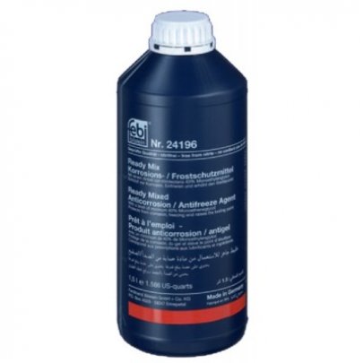 Антифриз -30°C G11 (синий, готовый к применению 1.5л) 24196 FEBI (Германия)