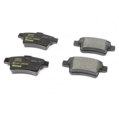 Тормозные колодки задние без датчика Citroen C4 Picasso / Ситроен C4 Пикассо 2006-2013 2454001 TEXTAR (Германия)