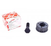 Шестерня коленвала (зубцов 22, с болтом) VW Transporter T4 / Фольксваген Транспортер Т4 2.4D / 2.5 / 2.5TDI 90-03 24680 FEBI (Германия)