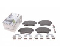 Гальмівні колодки передні (46мм) Renault Megane 3 / Рено Меган 3 2008-2016 248200070400 BRECK (Польща)