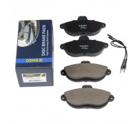 Гальмівні передні колодки (BENDIX, з датчиком) Fiat Scudo / Citroen Jumpy / Peugeot Expert 1995-2006 RP1216 RAISO (Швеція)