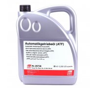 Масло АКПП (ATF,  MB236.11, желтый, 5л) 29738 FEBI (Германия)
