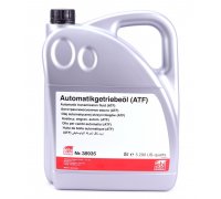 Масло АКПП (ATF, Mercon SP, желтый, 5л) 38935 FEBI (Германия)