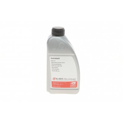Масло АКПП (ATF,  MB236.24 / VW TL 52 182 / BMW Drivelogic 7-spd / DCTF-1, желтый, 1л) 39070 FEBI (Германия)