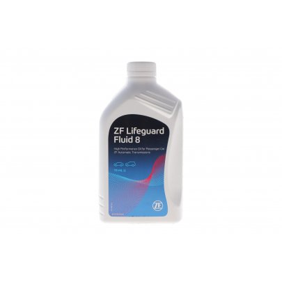 Масло АКПП (ATF,  ZF LifeguardFluid 8, зеленый, 1л) 550030472 ZF (Германия)