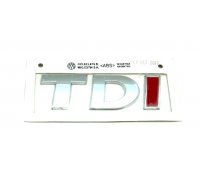 Емблема "TDI" VW Caddy III 2004-2E0853675A TURKEY (Туреччина)