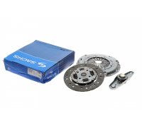 Комплект сцепления (корзина, диск, выжимной, двигатель: CAXA) Volkswagen Passat B6 / Фольксваген Пассат Б6 1.4TSI 2005-2010 3000950072 SACHS (Германия)