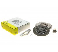 Комплект сцепления (корзина, диск, выжимной, двигатель: CAXA) Volkswagen Passat B6 / Фольксваген Пассат Б6 1.4TSI 2005-2010 623375500 LuK (Германия)