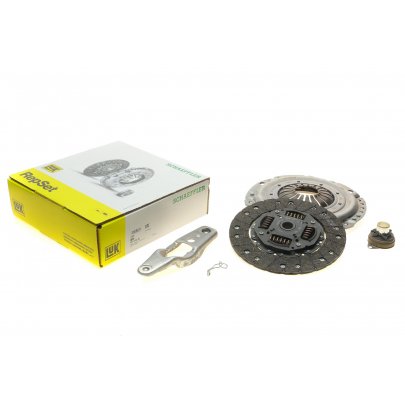 Комплект сцепления (корзина, диск, выжимной, двигатель: CAXA) Volkswagen Passat B6 / Фольксваген Пассат Б6 1.4TSI 2005-2010 623375500 LuK (Германия)