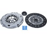 Комплект сцепления (корзина, диск, выжимной) Volkswagen Passat B6 / Фольксваген Пассат Б6 1.8TSI 2005-2010 3000951614 SACHS (Германия)