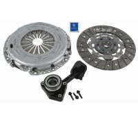 Комплект зчеплення (кошик, диск, вижимний) Ford Connect 1.8 (бензин) 2002-2013 3000990221 SACHS (Німеччина)